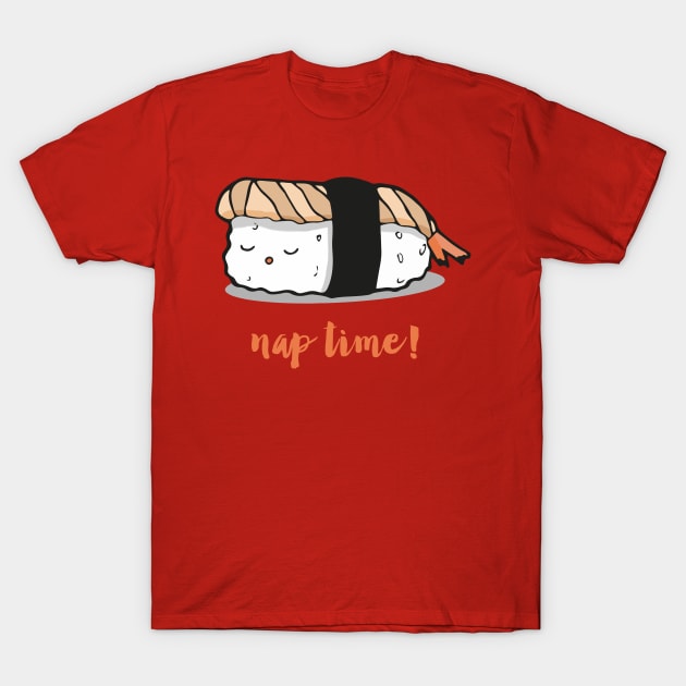 Nap time sushi T-Shirt by Origami Studio